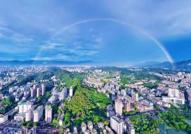 接好运！福州雨后现双彩虹！新台风“苏力”生成！  第4张